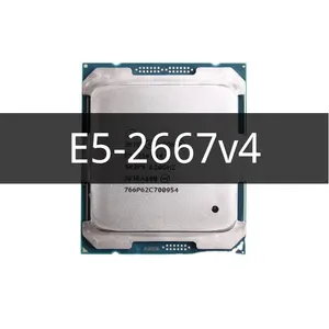 Xeon E5 2667 V4 3.20GHZ 8-core 25M E5-2667 V4 DDR4 2400mhz FCLGA2011-3 135W Processor Desktop Intel 3.2 Ghz Socket 2011-3 MALAY