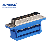 ANYCONN Connecteur USB 9p 15p 25p 37Pin DB9 DB15 DB25 Mâle Haute Qualité Durable