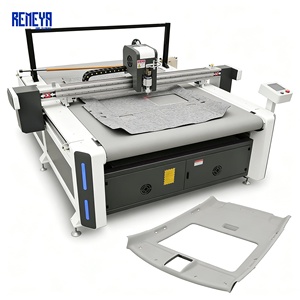Remeya เครื่องตัด CNC หนังเทียมระบบสั่นดิจิตอลอัตโนมัติภายในรถหนังแท้ - Product Image 1