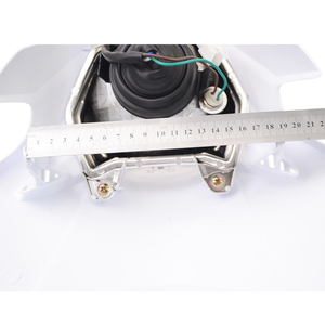 GOOFIT รถจักรยานยนต์ 12V 35W สีขาว Grimace เปลี่ยนไฟหน้าสําหรับ <span class=keywords><strong>CRF150L</strong></span> อุปกรณ์ทั่วไปการปรับเปลี่ยนรถจักรยานยนต์ - Product Image 2