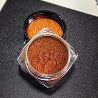 Poudre de Mica Magnétique à Effet Caméléon 3D pour Ongles Acryliques, Effet Œil de Chat