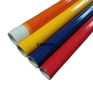 Tuyau en plastique renforcé de fibre de verre de tube pultrudé par FRP enduit de peinture de haute qualité - Product Image 3