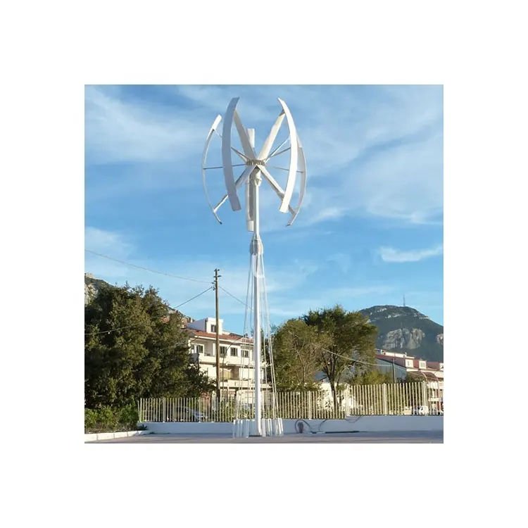 Chinesische Wind generatoren ALLRUN Marke Mikro vertikale Windkraft anlage Heimgebrauch 5000W Windkraft vertikal