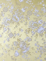 Tissu jacquard de luxe en mélange de rayonne, laine et soie de mûrier pour Abaya, robe musulmane, haute couture