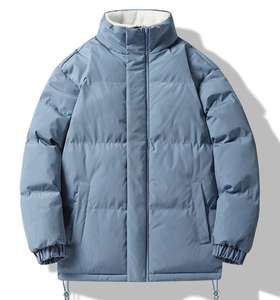 Vestes d'hiver épaisses et chaudes pour hommes, manteau <span class=keywords><strong>Duffle</strong></span> à la mode, vestes coupe-vent pour hommes, vente en gros - Product Image 3