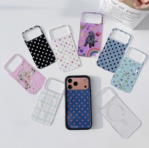 <span class=keywords><strong>Coque</strong></span> personnalisée avec plaque arrière artistique pour iPhone 17 Pro Max, magnétique et amovible, design Daily Switch, antichoc, compatible - Product Image 5