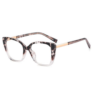 MS 95717 Montura de Gafas Ópticas Unisex de <span class=keywords><strong>Metal</strong></span> TR90, Diseño Moderno, Anti Luz Azul, Estilo Ojo de Gato, para Graduación, Miopía, Lectura, Diseño Colorido - Product Image 3