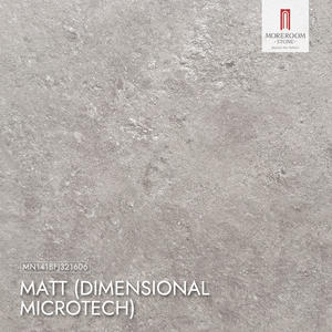 Pierre frittée grise 1200x2800 mm, travertin, surface mate, <span class=keywords><strong>marbre</strong></span> naturel <span class=keywords><strong>de</strong></span> luxe, 6 mm, pour murs intérieurs et extérieurs - Product Image 2