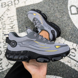 Rotating Button Safety Shoes <b>Men</b> Anti-smash Anti-puncture <b>Work</b> Shoes Fashion Safety Sport Shoes Security Protective <b>Boots</b> <b>Men</b> - Product Image 6