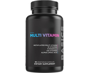 Methylated Multivitamin for Women &amp; Men, Multi Vitamin - Mineral Supplement <strong>Capsules</strong> with <strong>Iron</strong>, B Complex, Selenium, &amp; Zinc - Product Image 1