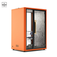 Gousses de bureau de travail cabine silencieuse maison de conteneur modulaire maison de cabine de bureau à domicile