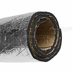 Tapis insonorisant pour voiture 140/100x100cm 7mm, isolation phonique pour capot moteur, pare-feu, matériau thermique en mousse d'aluminium - Product Image 4