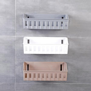 Bathroom Decoration Plastic Shelves Wall Mounted Set for Kitchen and Living Room Multifunction Storage - Product Image 3