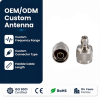 Adaptador de Antena N Macho a Conector RF Roscado de 50 Ohmios, Convertidor Coaxial de Baja Pérdida para Router Inalámbrico, Compatible con OEM ODM Personalizado