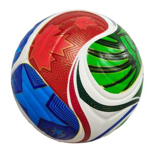 Ballon de football taille 5 officiel avec construction thermocollée, cousu à la machine, adhérence améliorée, conception durable pour les entraînements et les matchs - Product Image 3