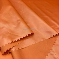 Tissu rayé satiné brillant et mat 63D*75D, taffetas pongé, doublure jacquard élastique avec impression de logo personnalisée en relief
