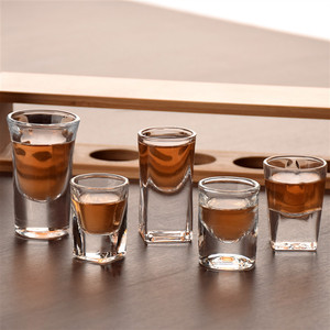 Vuoto 1oz Mini bottiglia di liquore bicchierino di vetro piccola tazza di vetro per Cocktail spirito Vodka Bar Party 30ml 50ml bicchieri Barware <span class=keywords><strong>Set</strong></span> - Product Image 3