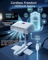 Sistem Pendingin Kipas Tempat Tidur Midnight Fantail, Kipas Tempat Tidur Tanpa Kabel di Bawah Sprei untuk Pengguna yang Mudah Panas Saat Tidur dan Mengalami Keringat Malam dengan Sertifikat CE
