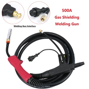 Torche de soudage industrielle à interrupteur rotatif plaqué cuivre, 200A/350A CO2 <span class=keywords><strong>MIG</strong></span>, 3.0/3.5/5.0m, tête angulaire, pour soudage au gaz - Fourniture directe usine - Product Image 2