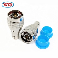 Fourniture du fabricant Connecteur de câble coaxial N-P à l'adaptateur BNC-J Prise mâle de type N vers BNC femelle Jack Adaptateur coaxial RF coaxial