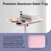 Nouveau chariot de rangement rose pour salon de beauté, coiffure et tatouage – Produit exclusif transfrontalier