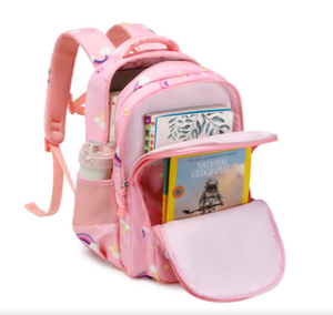 Không thấm nước màu hồng Unicorn mô hình ba lô cho cô gá<span class=keywords><strong>i</strong></span> sinh viên làm bằng vả<span class=keywords><strong>i</strong></span> chất liệu tú<span class=keywords><strong>i</strong></span> đ<span class=keywords><strong>i</strong></span> học - Product Image 3