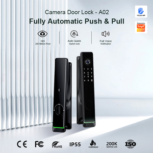 Liliwise Guangzhou Manufacture Automatic Door Lock Fingerprint Ttlock Electronic Keyless Security <b>Camera</b> <b>Wifi</b> <b>Smart</b> Lock - Product Image 6