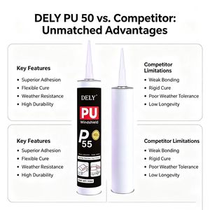 Scellant PU de qualité supérieure, haute élasticité, pâte durable pour l'étanchéité des voitures, des bus, des navires et des machines - Product Image 4