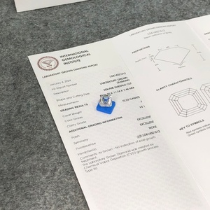 Joyería Personalizada Lista para Enviar, Diamante Cultivado en Laboratorio con Corte Asscher, IGI CVD F VS1, 10.23CT - Product Image 5