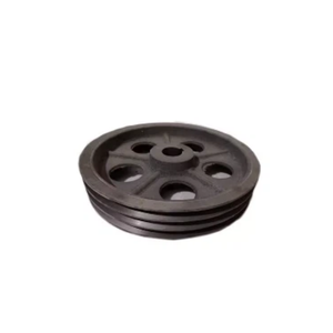 Puleggia a D per cinghia a quattro/cinque/sei/otto scanalature, puleggia triangolare per cinghia 456 multi-Scanalatura in ghisa, personalizzazione completa per motore - Product Image 3