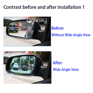 Lentille en verre bleu pour rétroviseur latéral chauffant pour Mercedes-Benz <span class=keywords><strong>Smart</strong></span> EQ <span class=keywords><strong>Fortwo</strong></span> Hatchback 2016-2019 Anti-éblouissement grand angle, 1 paire - Product Image 6