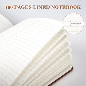 Cuaderno de Muestra Gratis con Logotipo Personalizado, Cuaderno Promocional A5 con Páginas Punteadas, Cuaderno de Tapa Dura de Cuero con Logotipo Grabado - Product Image 4
