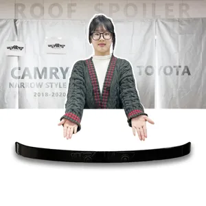 Haosheng stretta fabbrica garanzia di qualità esterno stile stretto finestra posteriore Spoiler sul tetto per Toyota Camry 2018 2019 2020