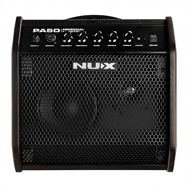 For PA-50 Personal Monitor 50W 2 Channel Amplifier True-to-Tone FRFR SoundDual-Channel FlexibilityCustomizable EQ Made