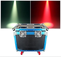 FlightCase 2in1 pour lavage LED 19x15W tête mobile RGBW lumière de scène DXM pour Halloween DJ Disco Bar fête équipement d'éclairage de scène
