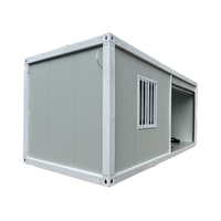 Maison détachable de 20 pieds Petite maison préfabriquée Conteneur modulaire de luxe de 10 pieds Maison de camping préfabriquée Maison de conteneur détachable