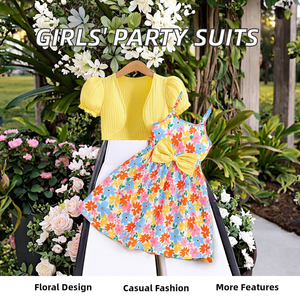 Vestidos <span class=keywords><strong>de</strong></span> Fiesta Elegantes <span class=keywords><strong>para</strong></span> Niñas <span class=keywords><strong>de</strong></span> 6 Años, Vestidos <span class=keywords><strong>de</strong></span> Flores <span class=keywords><strong>para</strong></span> <span class=keywords><strong>Adolescentes</strong></span>, <span class=keywords><strong>Trajes</strong></span> <span class=keywords><strong>de</strong></span> Poliéster/Algodón - Product Image 2