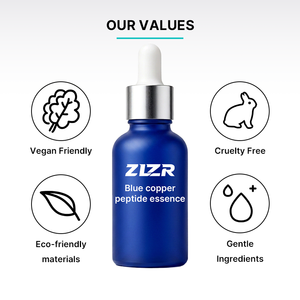 Sérum Hydratant Anti-Âge Effet Lifting Instantané Éclaircissant Anti-Rides à Marque Blanche, Complexe Niacinamide, Aloe Vera et Peptide de Cuivre - Product Image 3