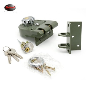Loquet de nuit sud-américain F102 Tiger Lock <span class=keywords><strong>en</strong></span> alliage de zinc, <span class=keywords><strong>serrure</strong></span> de porte antivol avec clé pour la sécurité résidentielle, installation facile - Product Image 3