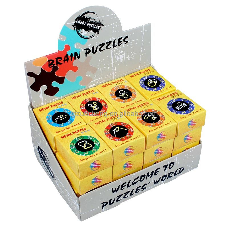 Set De 9 Casse-tête Métalliques – Différents Niveaux De Difficulté – Jeux De Patience En Métal – Pour Adultes Et Enfants Dès 6 Ans – Cadeau éducatif