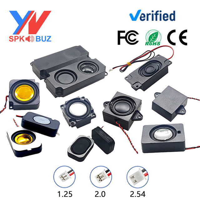 Customize 27MM/32MM/2840/3514/3525 4R 8R 2W3W Portable Micro Cavity Speaker Box Acoustic Components for AI Advertising Machine