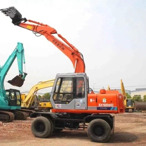 Excavatrice utilisée de roue de EX120-2 de Hitachi EX100WD à vendre - Product Image 1