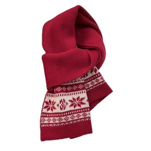 Bufanda de lana de isla justa para mujer al por mayor de fabricante, nuevo estilo de invierno 2025 estilo coreano, chal protector de cuello de punto - Product Image 5