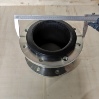 Joint d'expansion en caoutchouc EPDM haute température, connecteur flexible à bride pour conduits d'air industriels et de climatisation