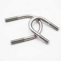 Boulon en U robuste en acier inoxydable, collier de serrage pour tuyau, fixation en U sur mesure, boulon en U disponible en OEM