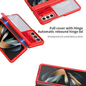 Nouvel arrivage Acrylique transparent dur pour <span class=keywords><strong>Samsung</strong></span> <span class=keywords><strong>Galaxy</strong></span> Z Fold <span class=keywords><strong>6</strong></span> 7 5G coque de téléphone antichoc souple en TPU - Product Image 3