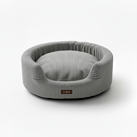 Wildleder-Plüsch Hundebett, Weich und Gemütlich, Langlebig, Ideal für Hunde Aller Größen