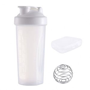 Hot Products Durable Gym Shaker Bottle Plastic Protein Shaker Bottle With <b>Mixing</b> Ball and Pill <b>Box</b> - Product Image 4
