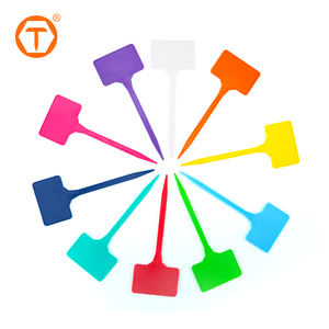 Vegetable Gardening Funny <strong>Plant</strong> Marker Durable Plastic Blank T-type Long Tall <strong>Plant</strong> Tags <strong>Label</strong> for Flower Pot Management - Product Image 2