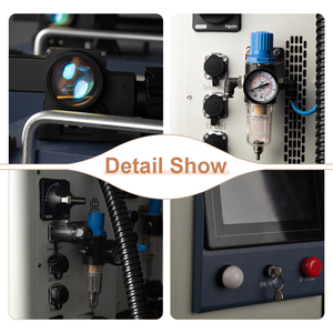 Macchina <span class=keywords><strong>per</strong></span> Pulizia <span class=keywords><strong>Laser</strong></span> a Fibra Pulsata DMK Aircold 300W 500W <span class=keywords><strong>per</strong></span> Rimozione Vernice Auto - Product Image 4